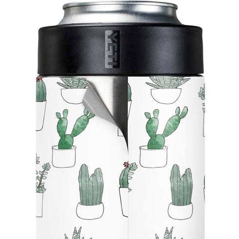 Succulent Pattern Yeti Colster Can Insulator Skin