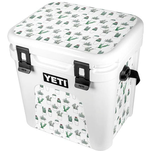 Succulent Pattern YETI Roadie 24 Hard Cooler Skin