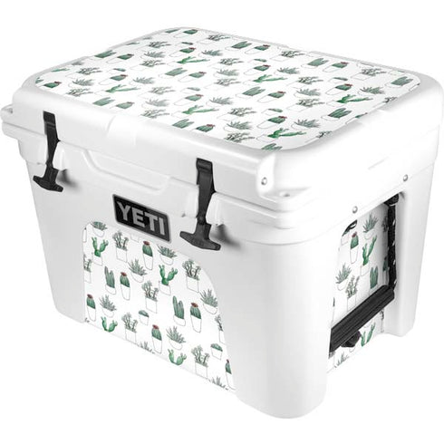 Succulent Pattern YETI Tundra 35 Hard Cooler Skin