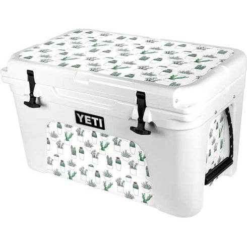 Succulent Pattern YETI Tundra 45 Hard Cooler Skin