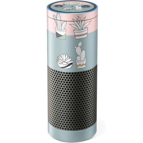 Succulent Sketch Amazon Echo Skin