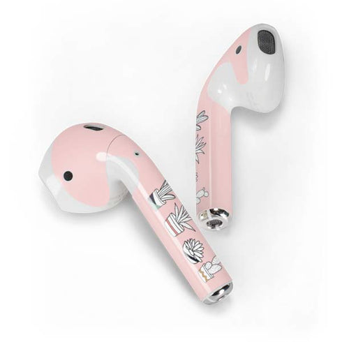 Succulent Sketch Apple AirPods Skin