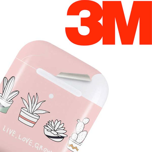 Succulent Sketch Apple AirPods Skin