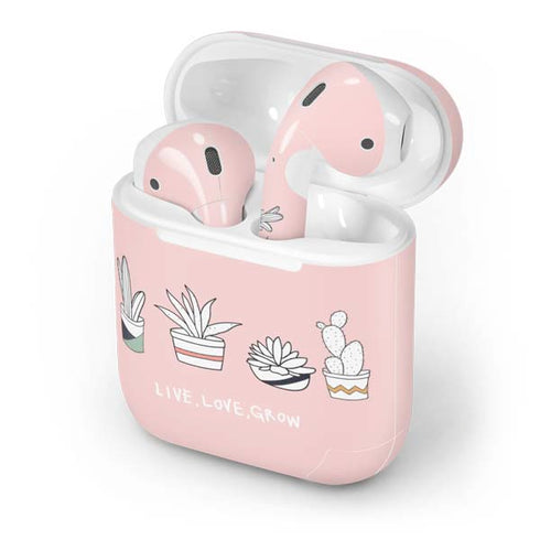 Succulent Sketch Apple AirPods Skin