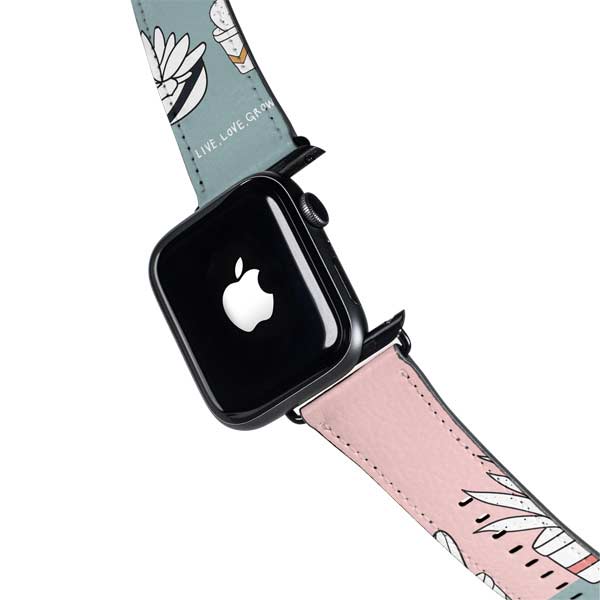 apple succulent case Succulent Sketch Apple Watch Band 38-40mm