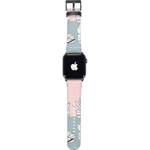 Succulent Sketch Apple Watch Band 38-40mm