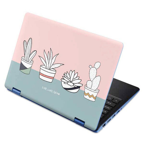 Succulent Sketch Aspire R11 11.6in Skin