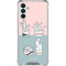 Succulent Sketch Galaxy A13 5G Clear Case