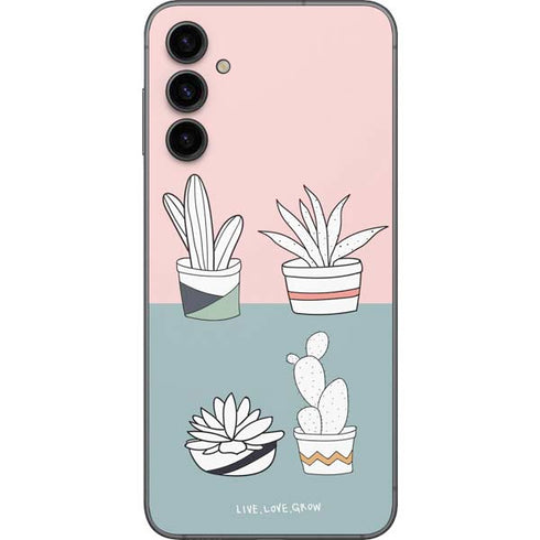 Succulent Sketch Galaxy A14 5G Skin