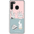Succulent Sketch Galaxy A21 Clear Case