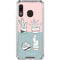 Succulent Sketch Galaxy A30 Clear Case