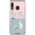 Succulent Sketch Galaxy A30 Clear Case