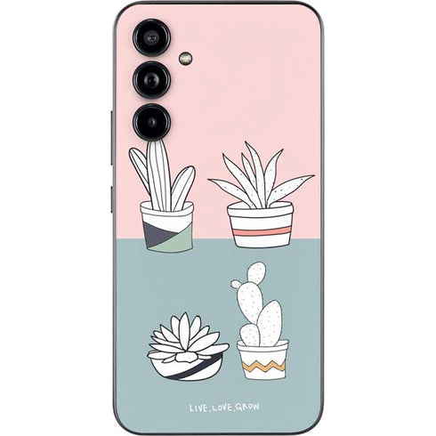 Succulent Sketch Galaxy A54 5G Skin