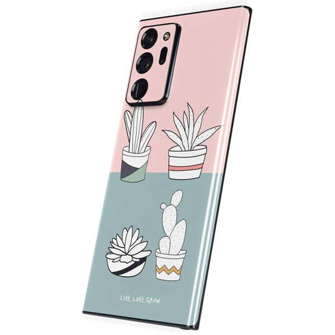 Succulent Sketch Galaxy Note20 Ultra 5G Skin