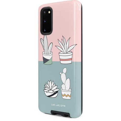 Succulent Sketch Galaxy S20 Pro Case