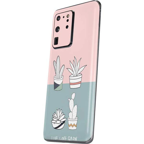 Succulent Sketch Galaxy S20 Ultra 5G Skin
