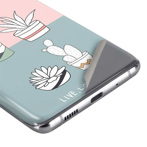 Succulent Sketch Galaxy S20 Ultra 5G Skin