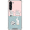 Succulent Sketch Galaxy S23 Plus Clear Case