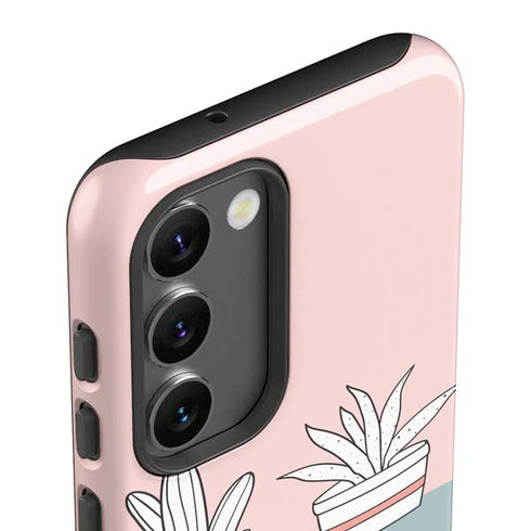 Succulent Sketch Galaxy S23 Pro Case
