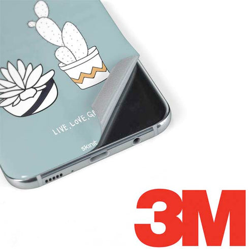 Succulent Sketch Galaxy S8 Plus Skin