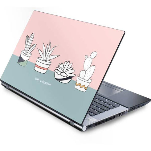 Succulent Sketch Generic Laptop Skin