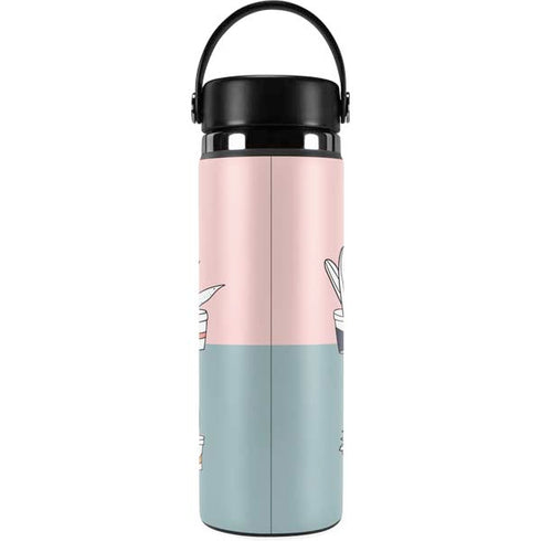 Succulent Sketch Hydro Flask 20oz Wide Mouth Skin