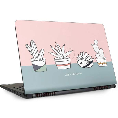 Succulent Sketch Dell Inspiron Skin