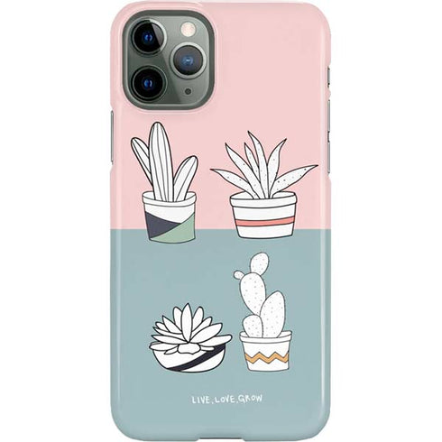 Succulent Sketch iPhone 11 Pro Lite Case