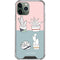 Succulent Sketch iPhone 11 Pro Max Clear Case
