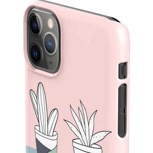 Succulent Sketch iPhone 11 Pro Max Lite Case