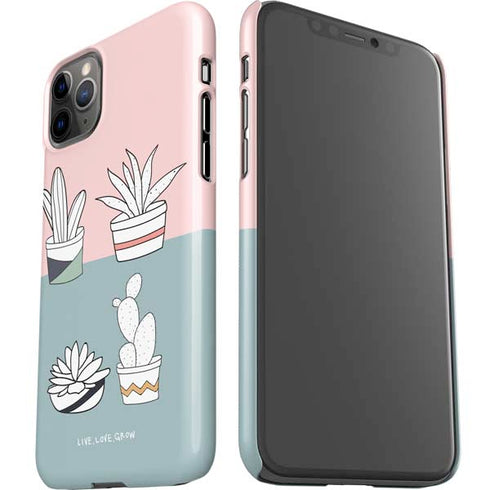 Succulent Sketch iPhone 11 Pro Max Lite Case