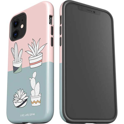 Succulent Sketch iPhone 12 Impact Case