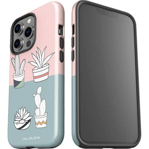 Succulent Sketch iPhone 13 Pro Impact Case