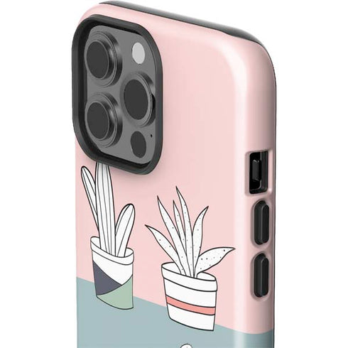 Succulent Sketch iPhone 13 Pro Max Impact Case