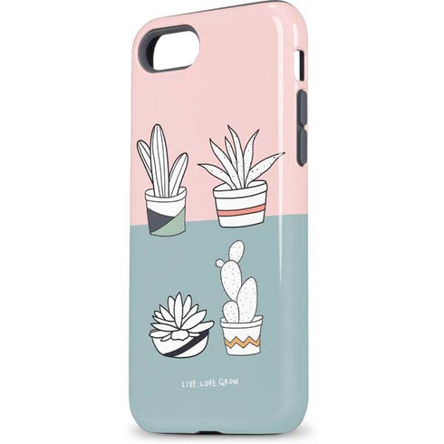 Succulent Sketch iPhone 7 Pro Case