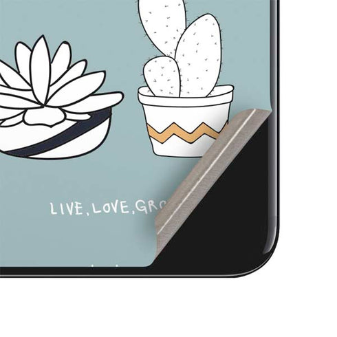 Succulent Sketch iPhone SE (2nd & 3rd Gen) Skin