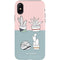 Succulent Sketch iPhone X Pro Case