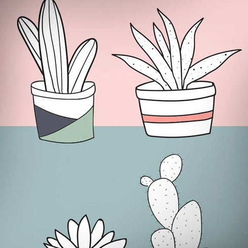 Succulent Sketch iPhone X Pro Case