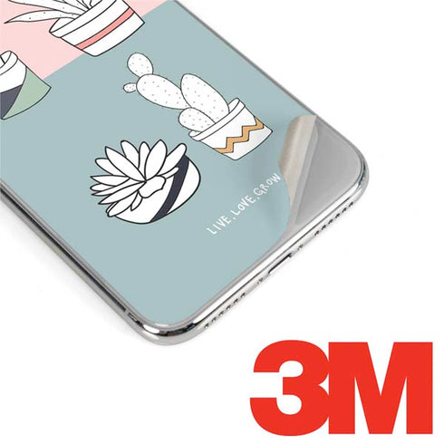 Succulent Sketch iPhone XS Max Skin