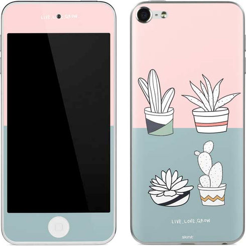 Succulent Sketch Apple iPod Skin