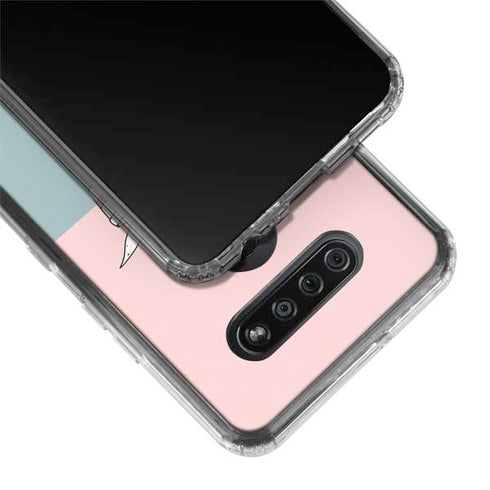 Succulent Sketch LG K51/Q51 Clear Case
