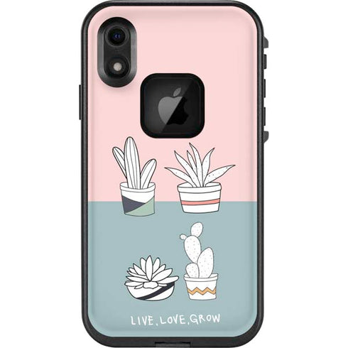 Succulent Sketch LifeProof Fre iPhone Skin