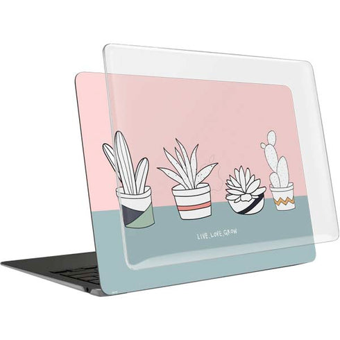 Succulent Sketch MacBook Air 13in (2020) Case plus Skin