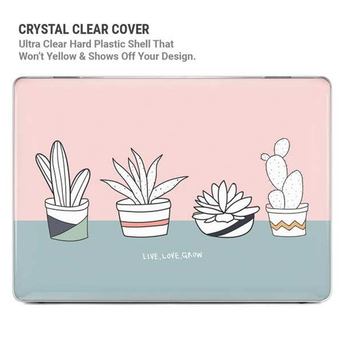 Succulent Sketch MacBook Pro 13in (2020) Case plus Skin