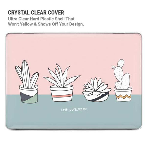 Succulent Sketch MacBook Pro 15in (2016-19) Case plus Skin