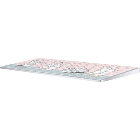 Succulent Sketch Magic Keyboard Skin