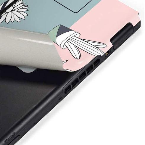 Succulent Sketch Nintendo Switch Bundle Skin