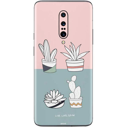 Succulent Sketch OnePlus 7 Pro Skin