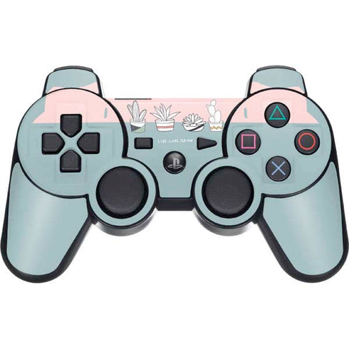 Succulent Sketch PS3 Dual Shock wireless controller Skin