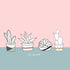 Succulent Sketch PS4 Pro/Slim Controller Skin